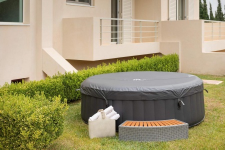 MSpa C-BE061 СПА-бассейн 204х70см "Bergen" 930л, круглый, аэромассаж